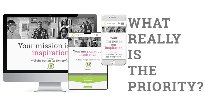 mobile-first versus desktop-first viewing